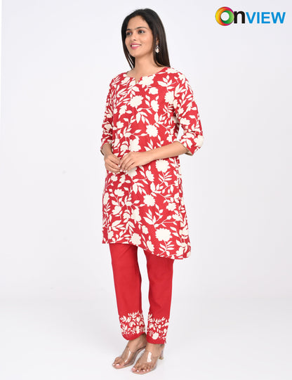 ONVIEW | 1416 | RAYON CO-ORD SET