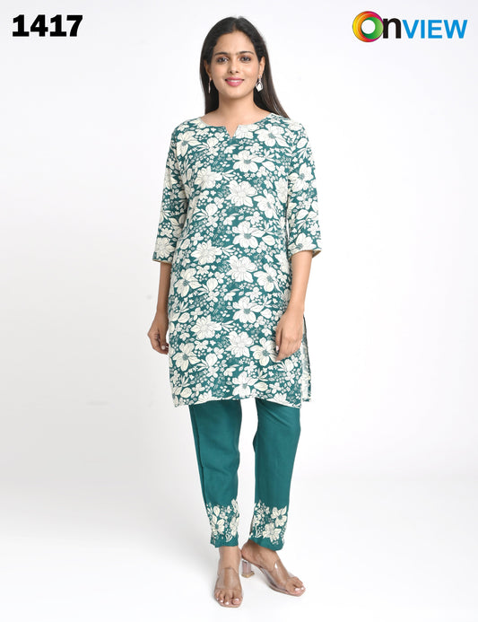 ONVIEW | 1417 | RAYON CO-ORD SET