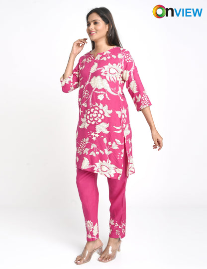 ONVIEW | 1420 | RAYON CO-ORD SET