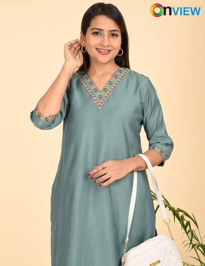 ONVIEW | 1435 | ROMAN SILK EMBROIDERY BORDER WITH LINING