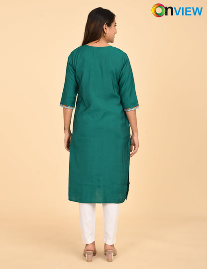 ONVIEW | 1436 | ROMAN SILK EMBROIDERY WITH BORDER