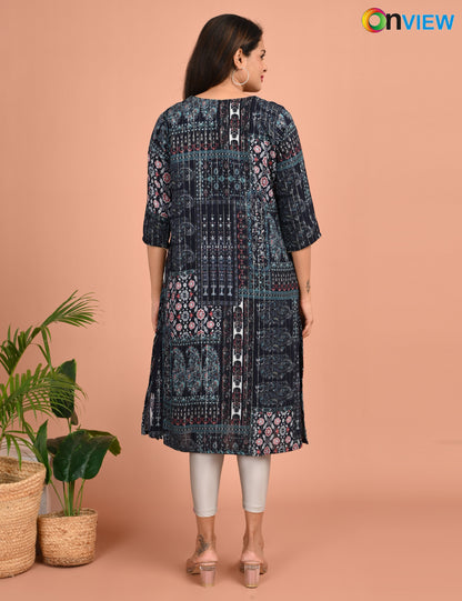 ONVIEW| 1487 | A LINE SIDE OPEN WITH LINING