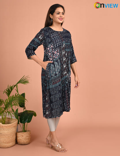 ONVIEW| 1487 | A LINE SIDE OPEN WITH LINING