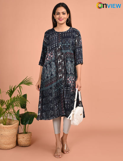 ONVIEW| 1487 | A LINE SIDE OPEN WITH LINING