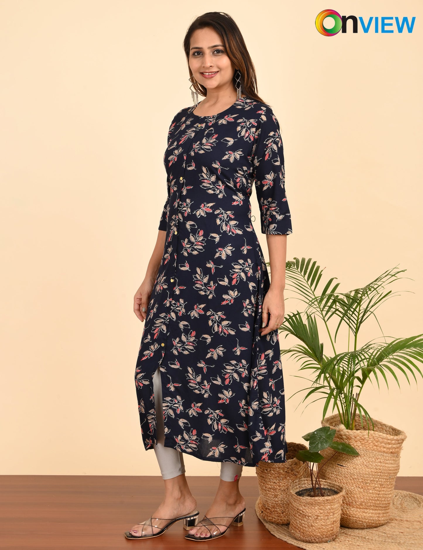 ONVIEW | 1555 | VATICAN FOIL A LINE UMBRELLA