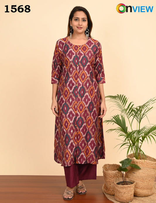 ONVIEW | 1568 | VATICAN FOIL A LINE 2PC SET