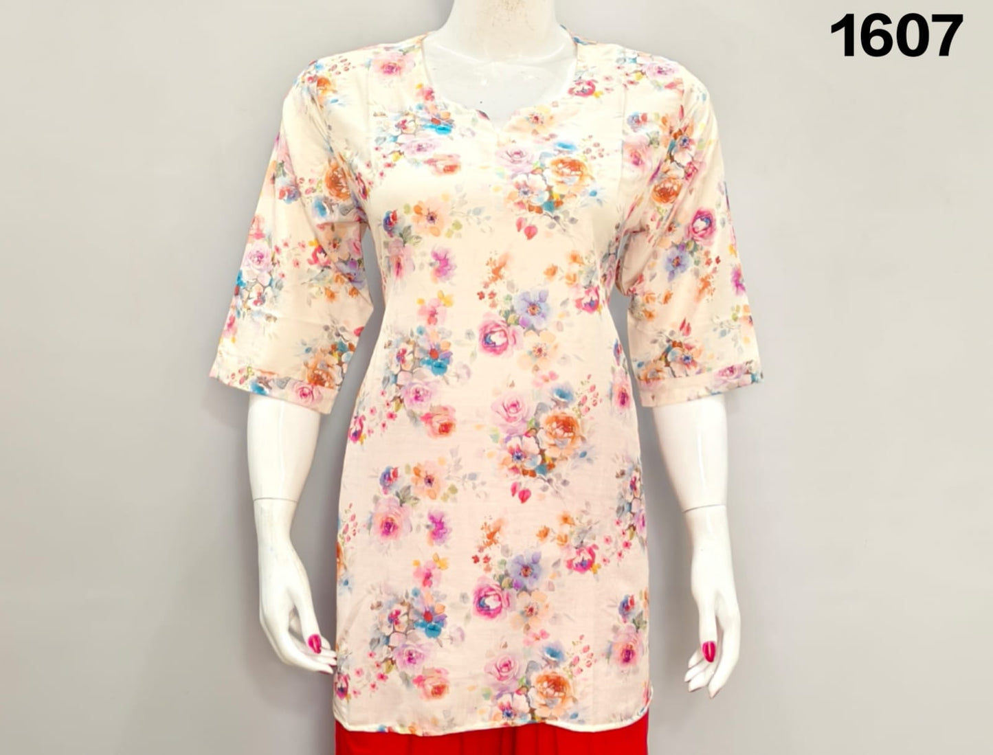 ONVIEW | 1607 | TRENDY RAYON DIGITAL PRINTED SHORT TOP