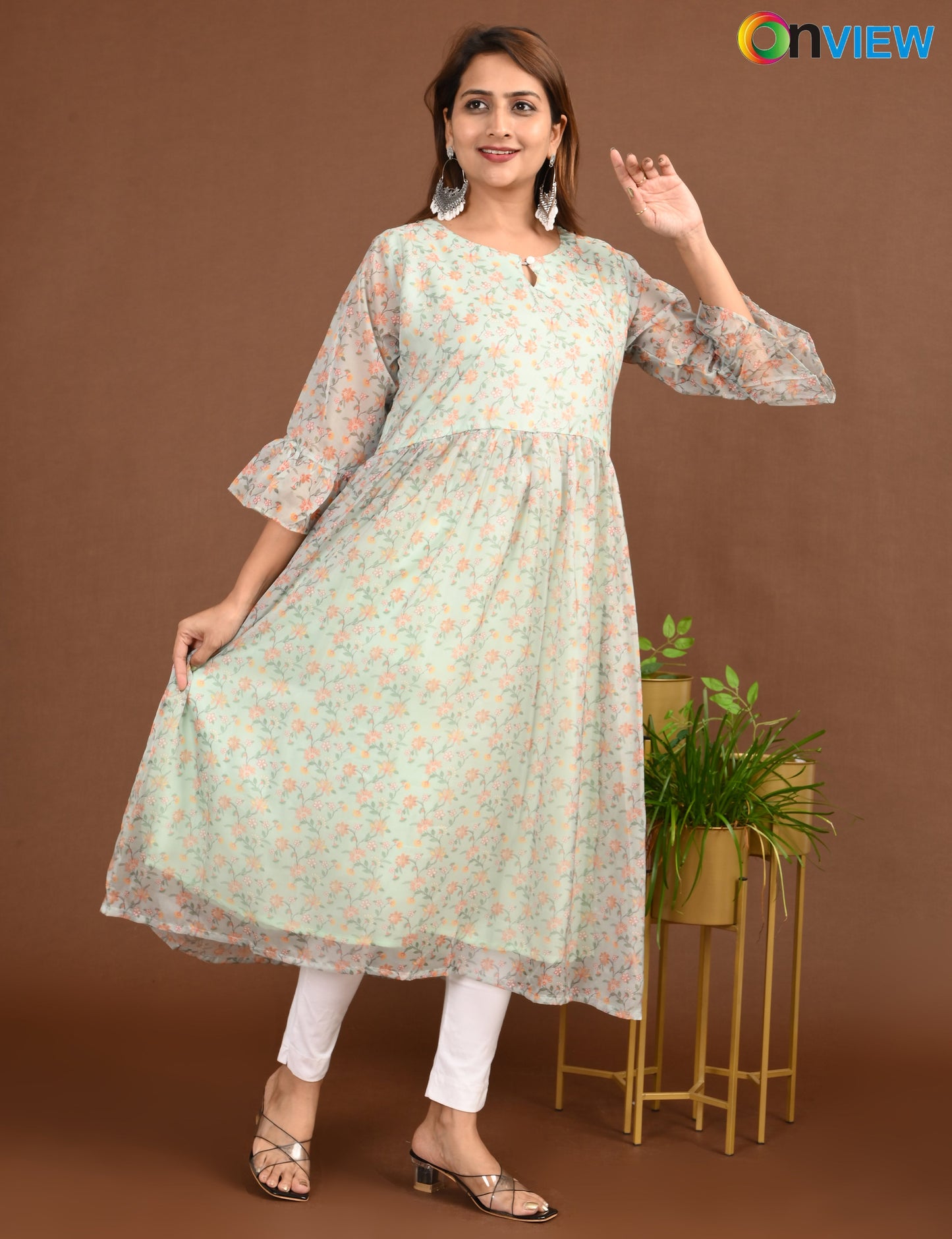 ONVIEW | 1754 | ORGANZA UMBRELLA WITH LINING