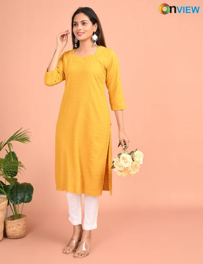 ONEVIEW | 178 | CHIKANKARI DESIGN NECK