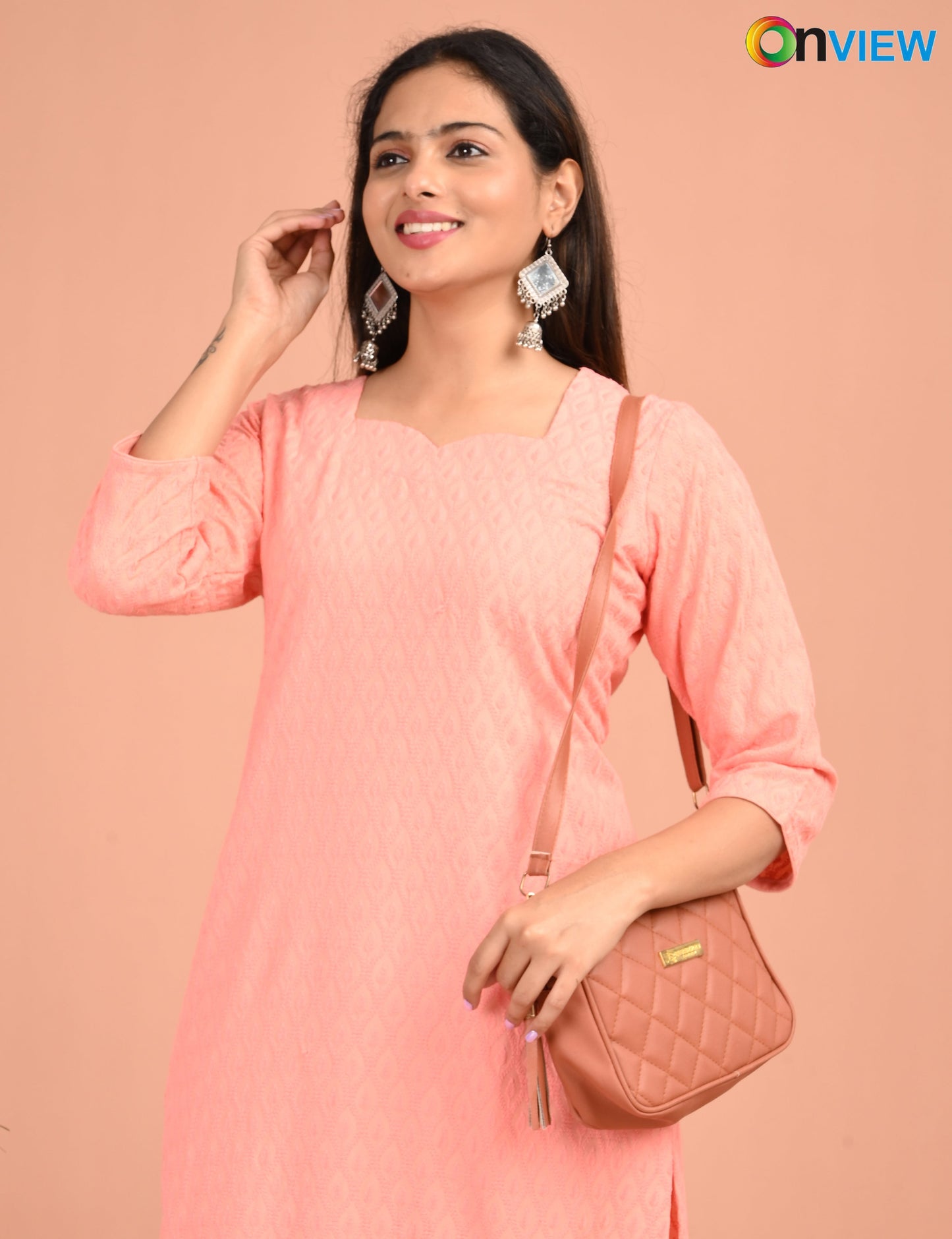 ONVIEW | 179 | CHIKANKARI DESIGN NECK