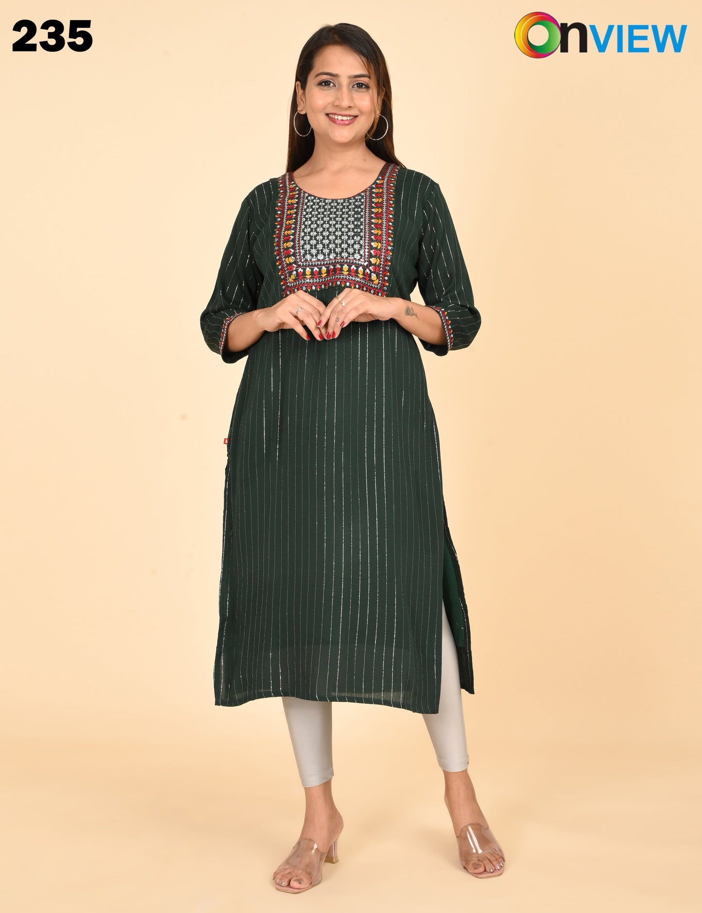 ONVIEW | 235 | BIG EMBROIDERY WITH LINING