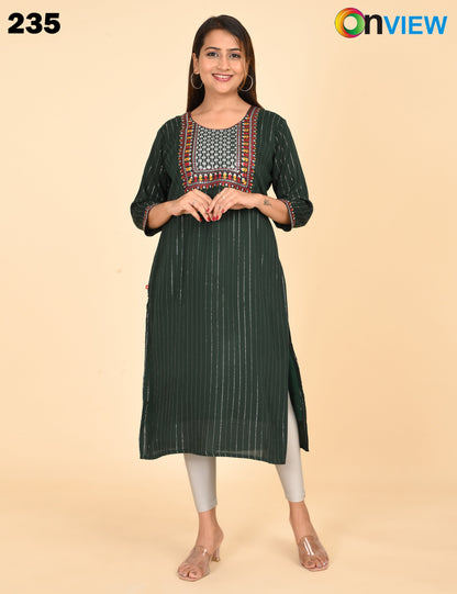 ONVIEW | 235 | BIG EMBROIDERY WITH LINING