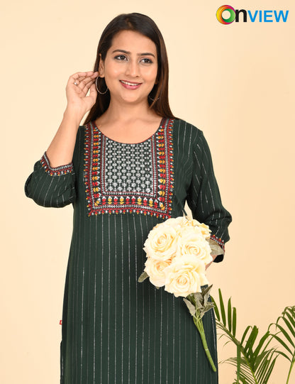 ONVIEW | 235 | BIG EMBROIDERY WITH LINING