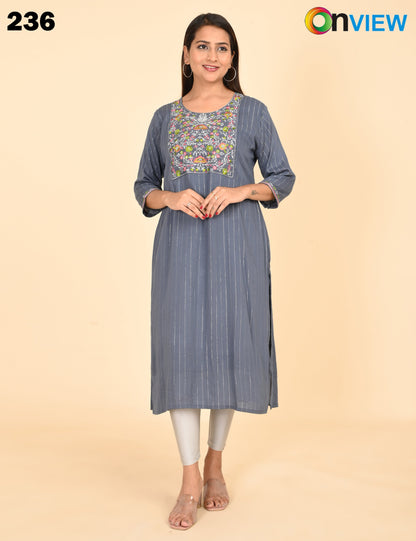 ONVIEW | 236 | BIG EMBROIDERY WITH LINING