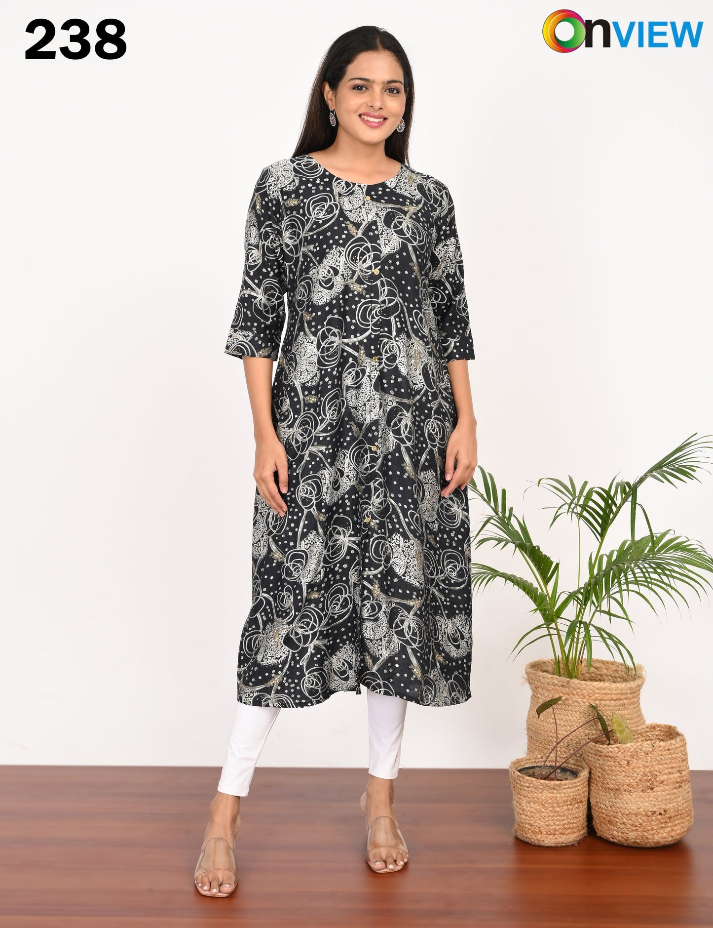 ONVIEW | 238 | VATICAN FOIL A LINE UMBRELLA 2 PIECE SET