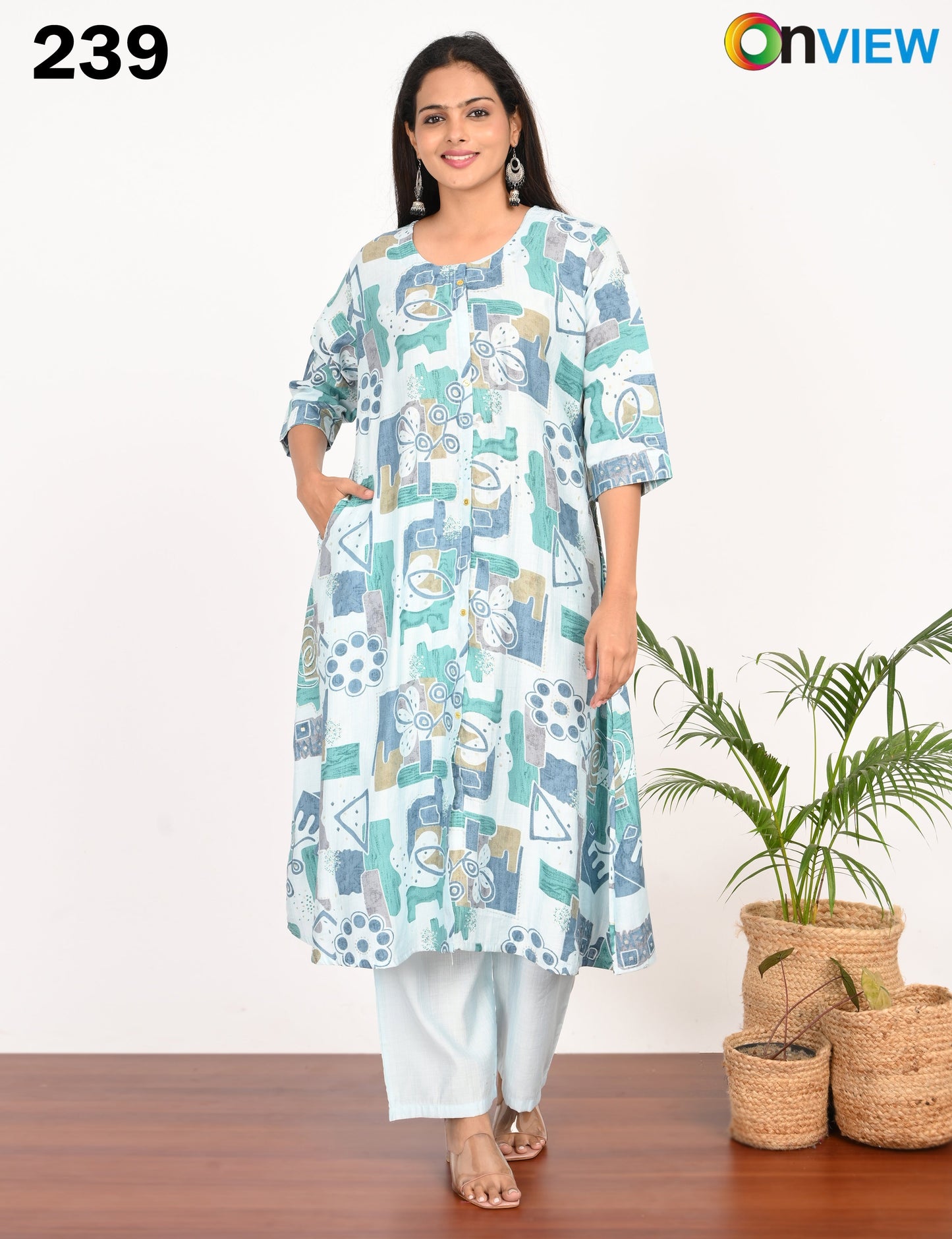 ONVIEW | 239 |  VATICAN FOIL A LINE UMBRELLA 2 PIECE SET