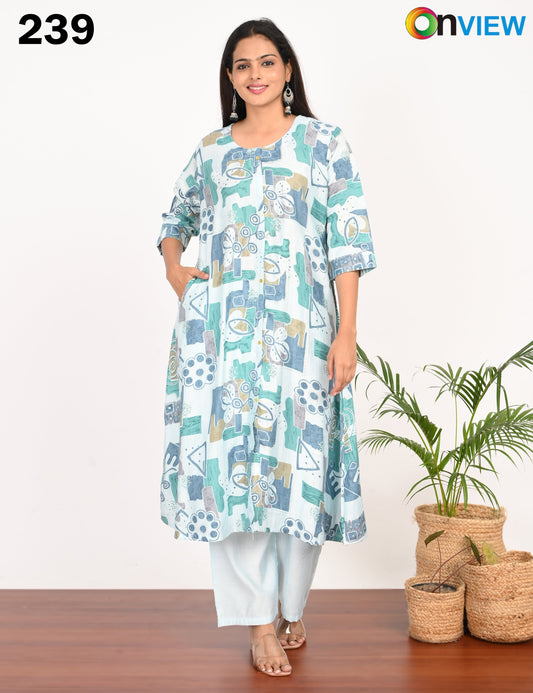 ONVIEW | 239 |  VATICAN FOIL A LINE UMBRELLA 2 PIECE SET