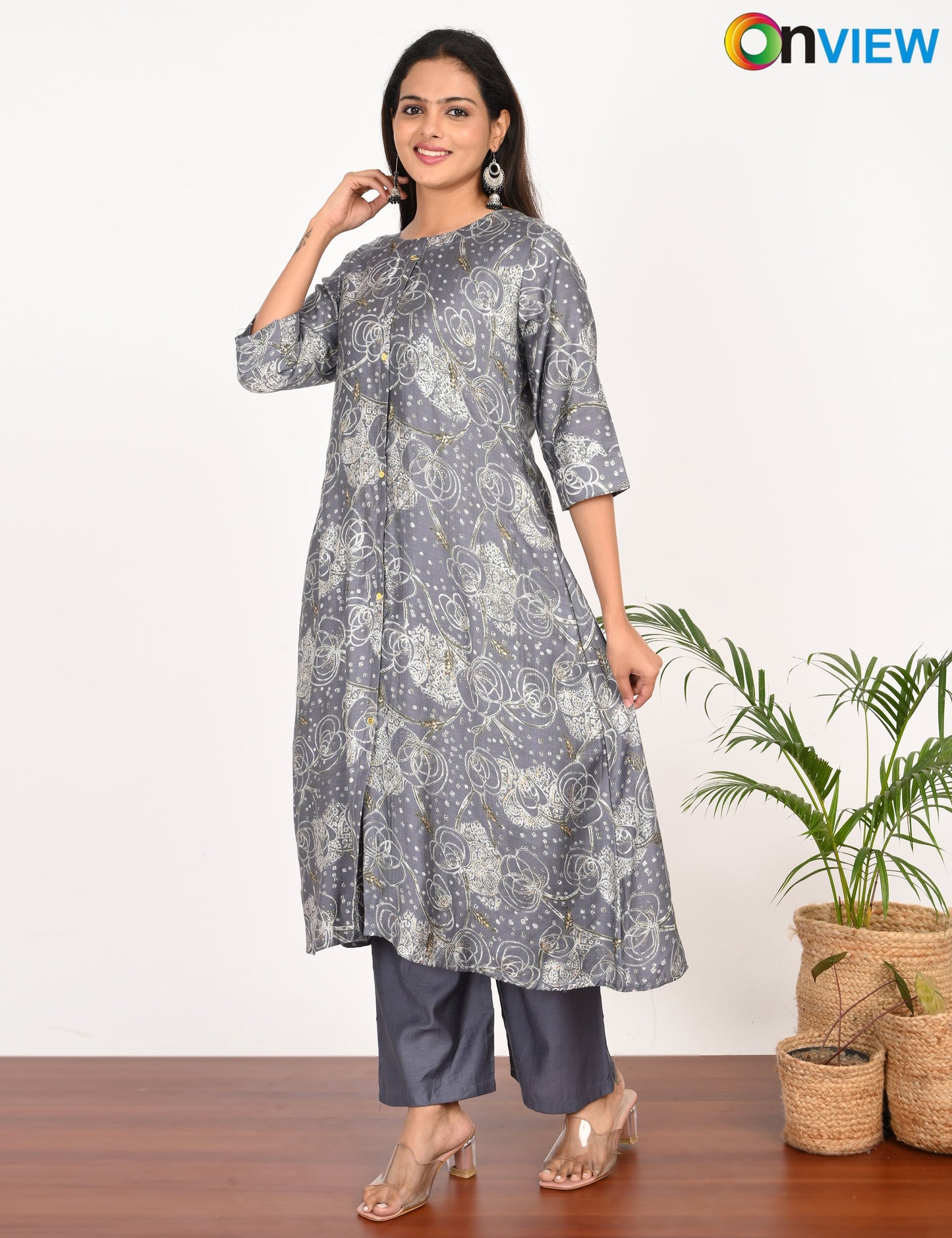 ONVIEW | 242 | VATICAN  FOIL A LINE UMBRELLA 2 PIECE SET