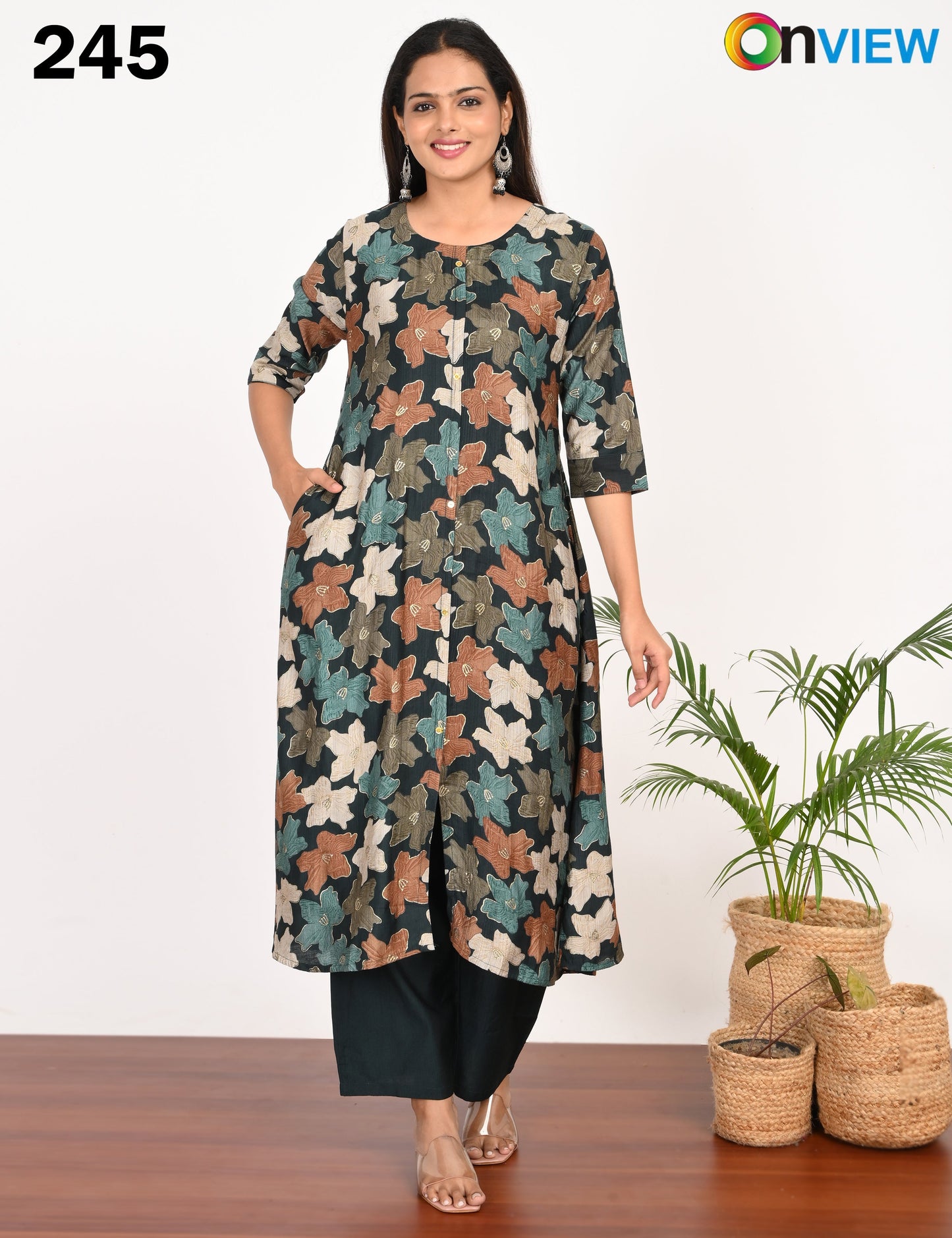 ONVIEW | 245 | VATICAN FOIL A LINE UMBRELLA 2 PIECE SET