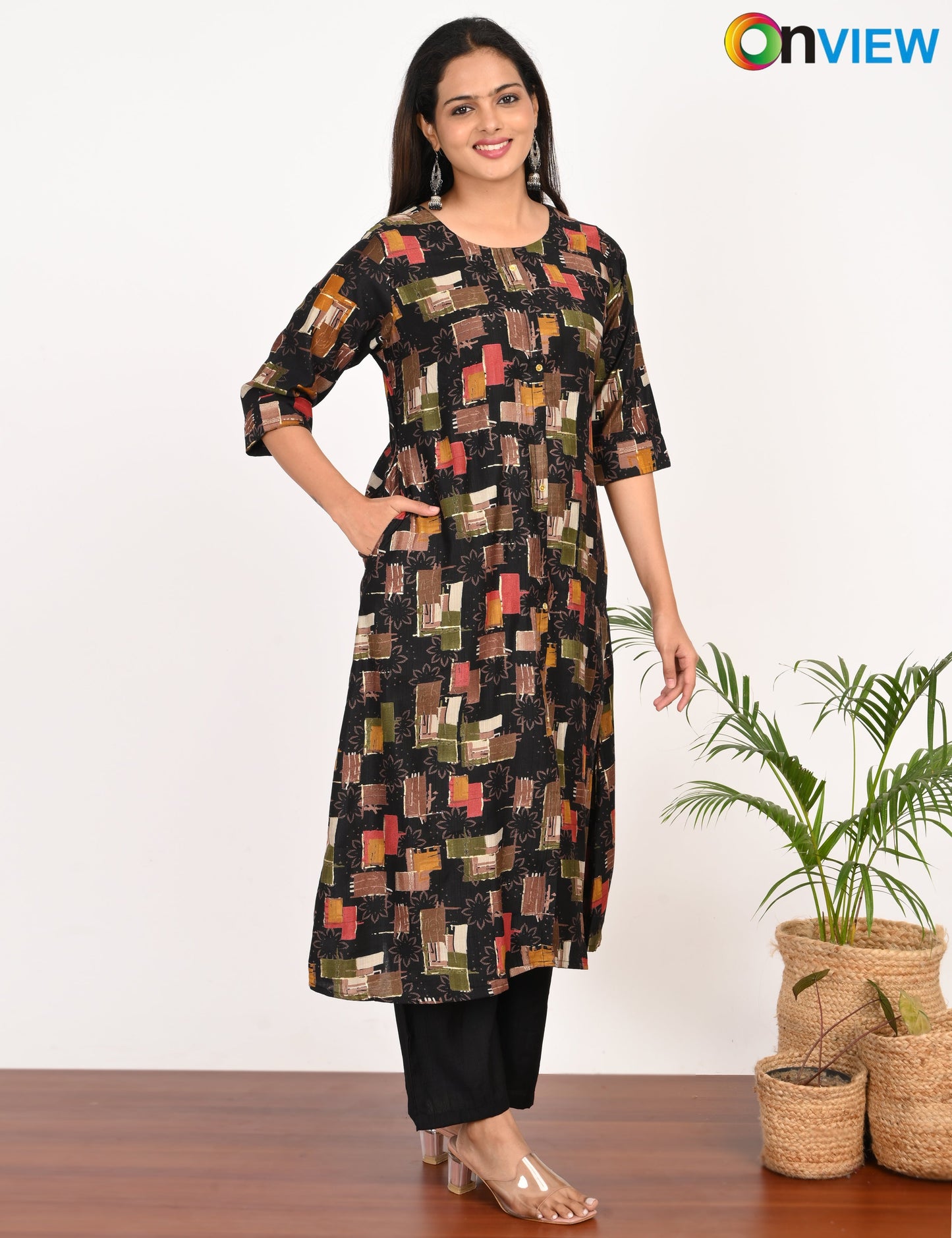 ONVIEW | 249 | VATICAN FOIL A  LINE UMBRELLA  2PIECE SET