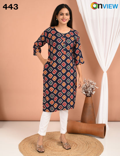 ONVIEW | 443 | ROUND NECK WITH POCKET