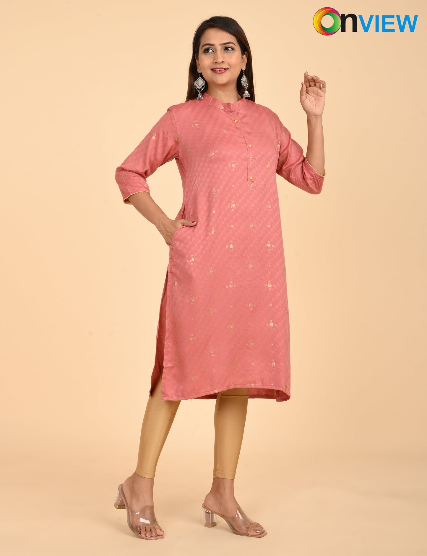 ONVIEW | 734 | DOBBY FOIL PRINT