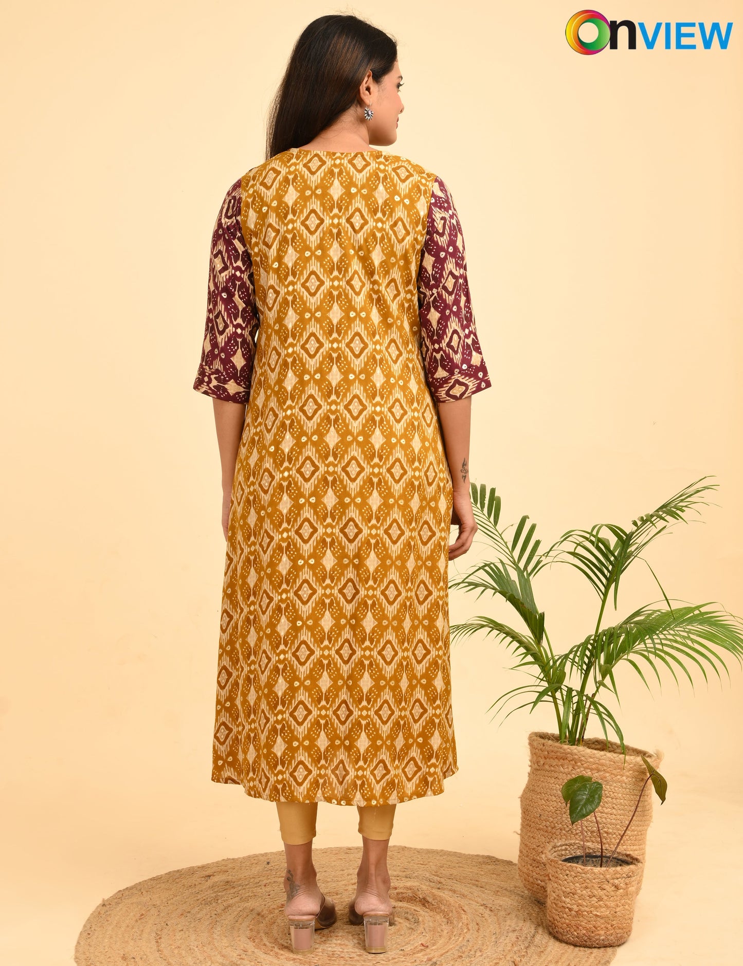 ONVIEW | 906 | HALF COAT A LINE  UMBRELLA