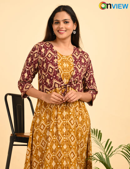 ONVIEW | 906 | HALF COAT A LINE  UMBRELLA