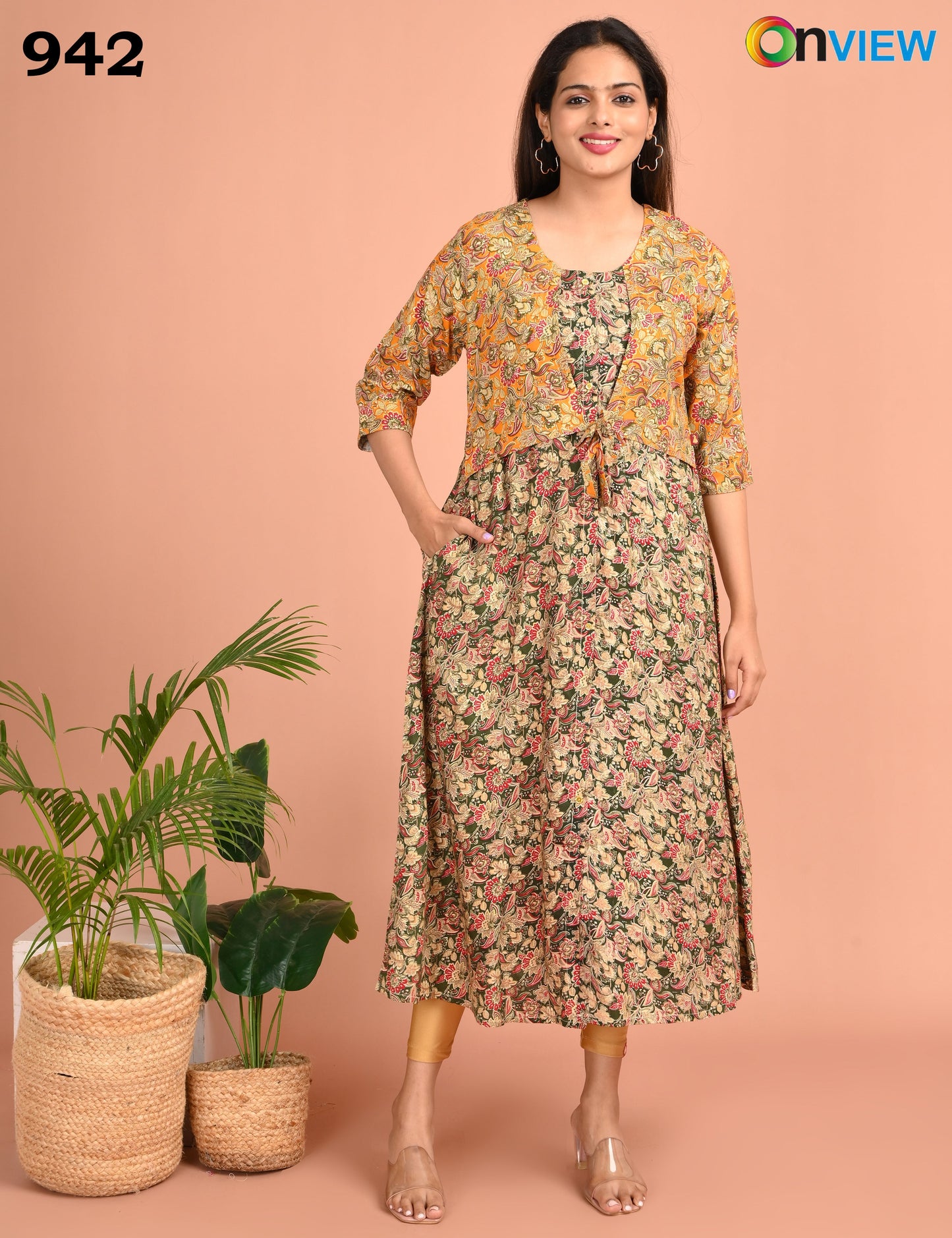 ONVIEW | 942 | HALF COAT ALINE UMBRELLA