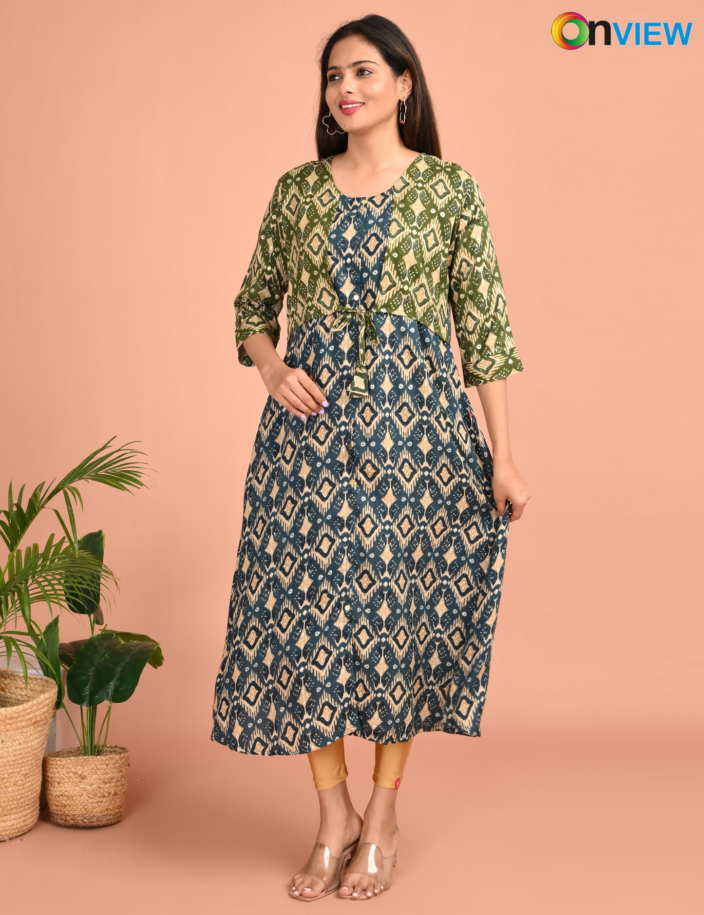 ONVIEW | 944 | HALF COAT A LINE UMBRELLA