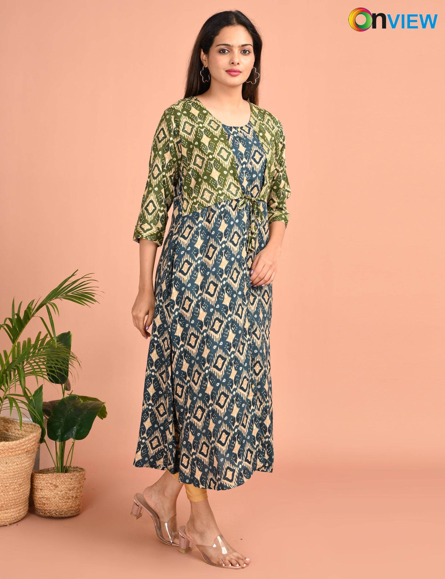 ONVIEW | 944 | HALF COAT A LINE UMBRELLA