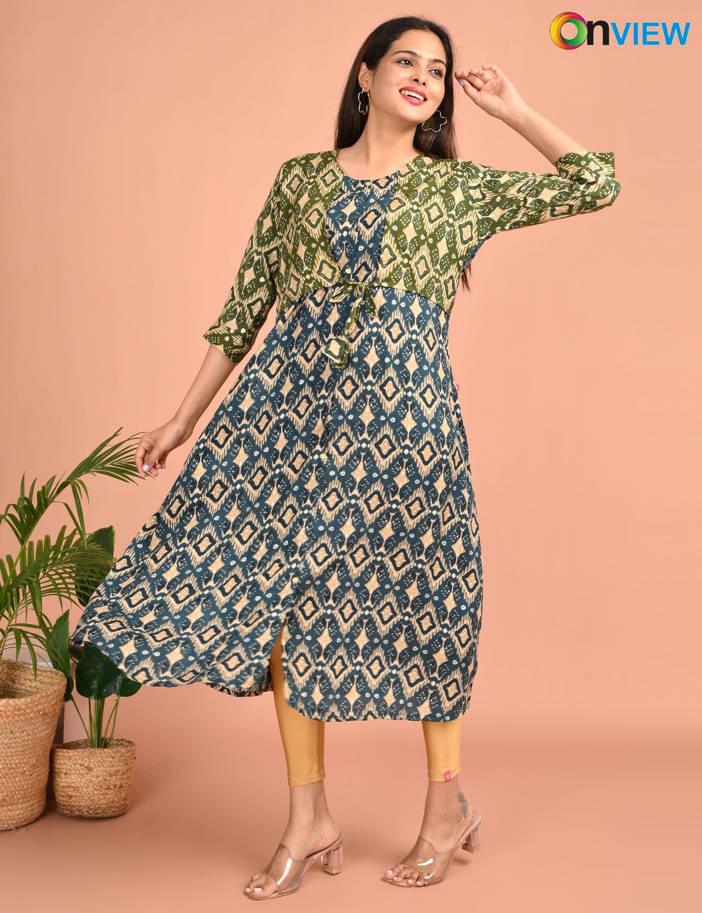 ONVIEW | 944 | HALF COAT A LINE UMBRELLA