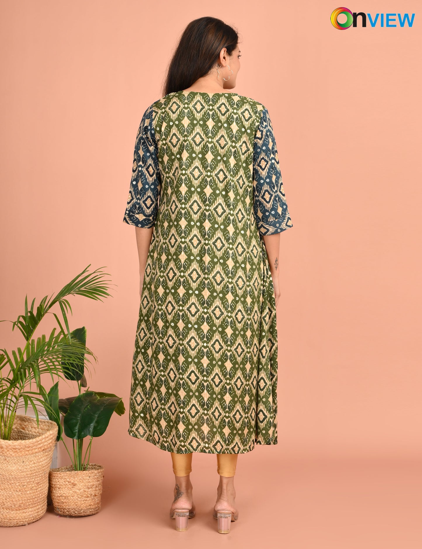 ONVIEW | 945 | HALF COAT A LINE UMBRELLA