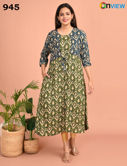 ONVIEW | 945 | HALF COAT A LINE UMBRELLA