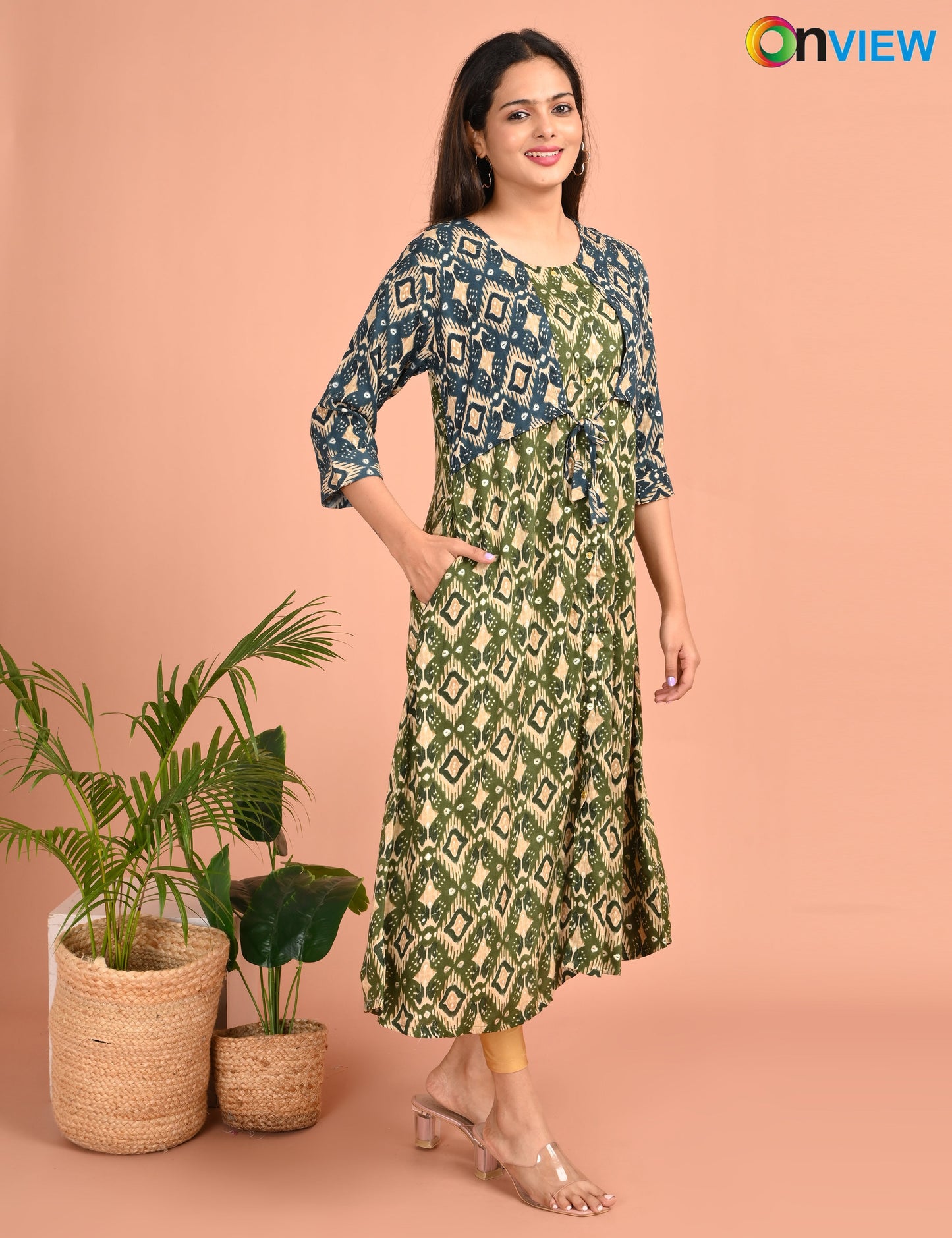 ONVIEW | 945 | HALF COAT A LINE UMBRELLA