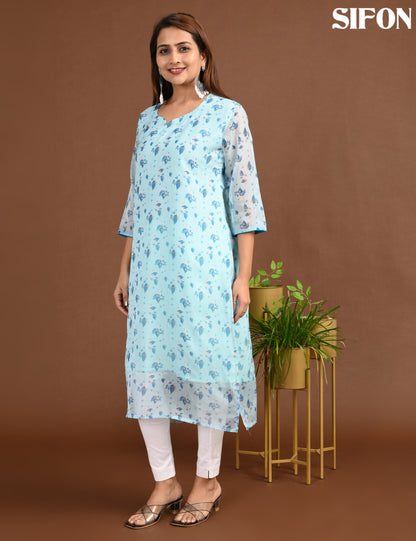 SIFON | 1681 | ORGANZA SIDE OPEN WITH LINING