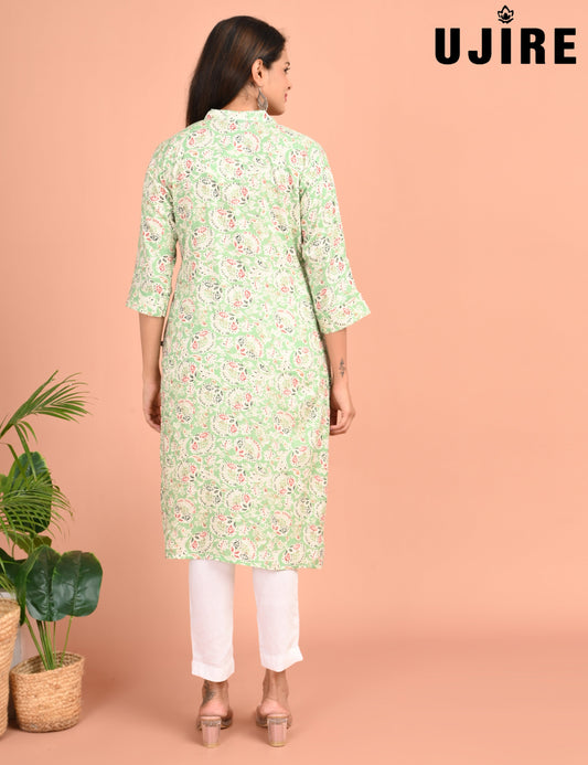 UJIRE | 956 | COLLAR NECK WITH POCKET