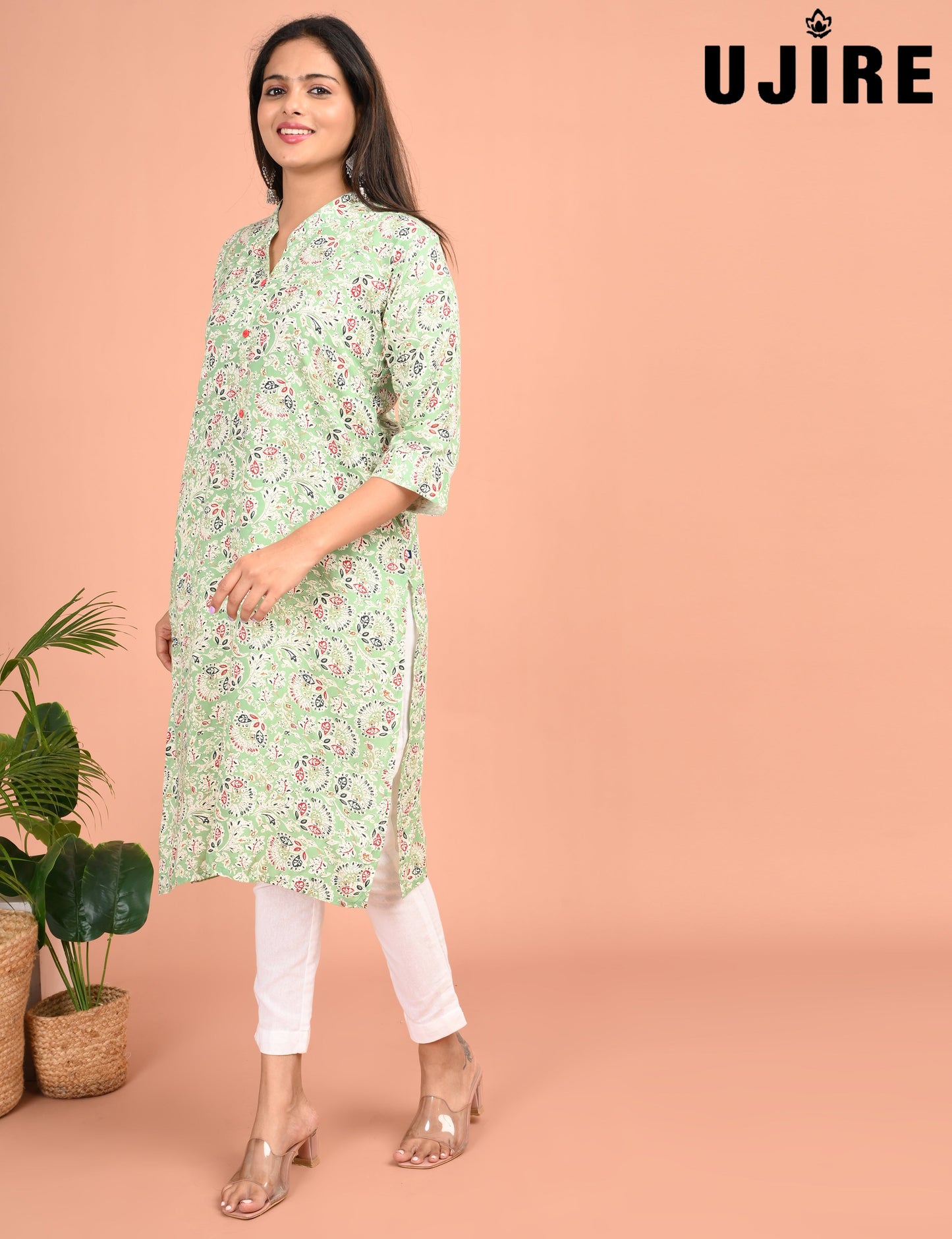 UJIRE | 956 | COLLAR NECK WITH POCKET