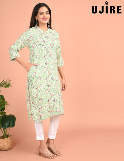 UJIRE | 956 | COLLAR NECK WITH POCKET