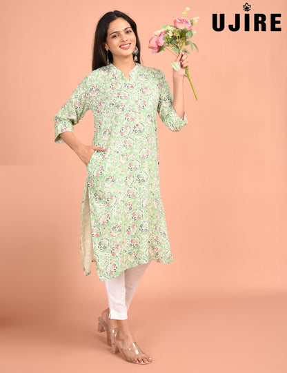 UJIRE | 956 | COLLAR NECK WITH POCKET