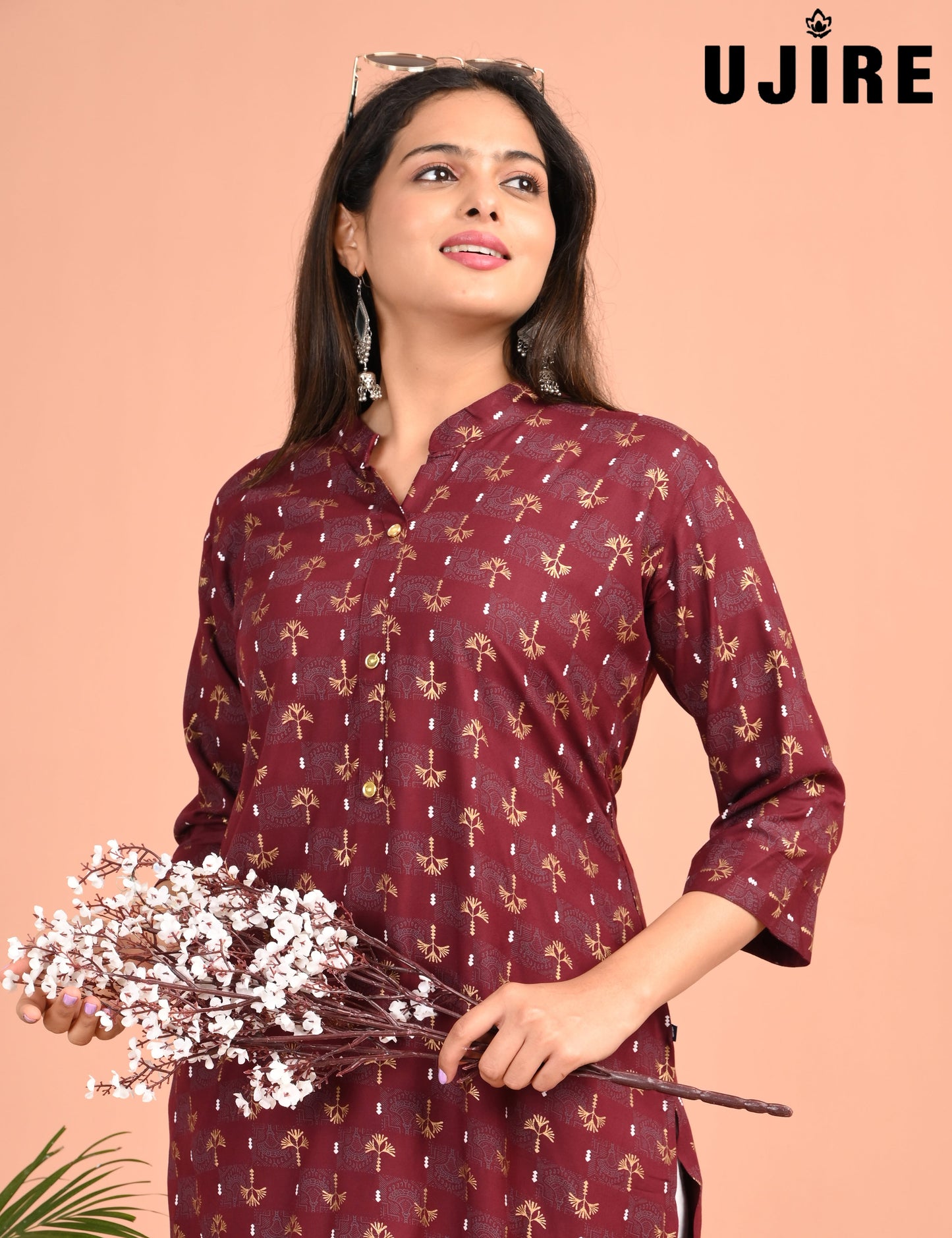 UJIRE | 959 | COLLAR NECK WITH POCKET